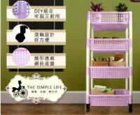 A1036 深附輪四層架(SHELF+WHEEL)